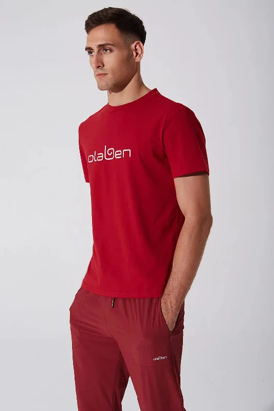 Weekend Bargains to Cherish Unisex Olaben Tee - Red