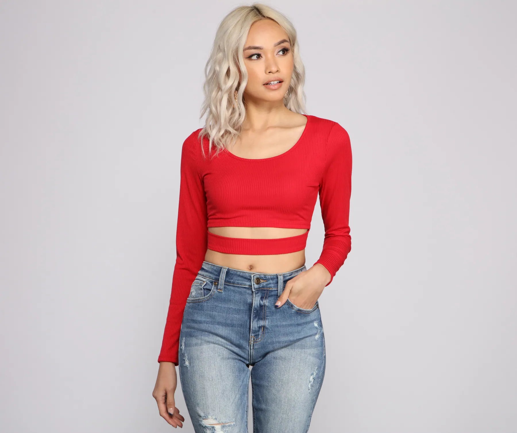 Weekend Bargains to Enjoy Cut To The Chase Crop Top