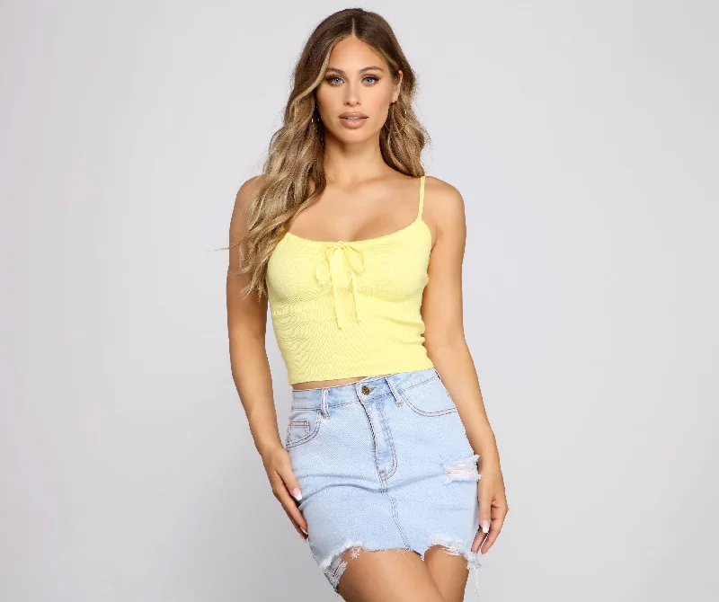 Bargain Alert Best Life Ruched Crop Top