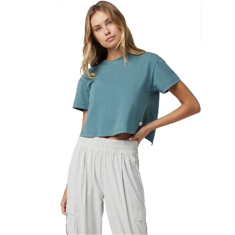 Price Drop Women's Feather Cross Back Short Sleeve
