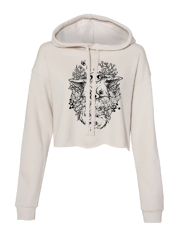 Weekend Deals to Brighten Your Day Forest Fox · Cropped Hoodie