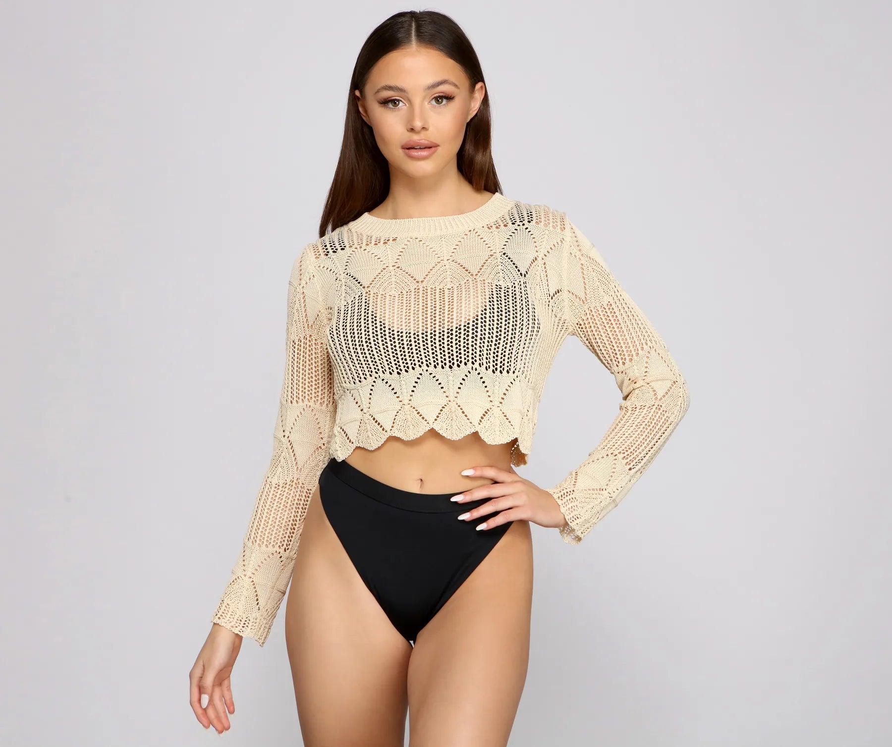 Weekend Savings Galore Flawlessly Fab Crochet Crop Top