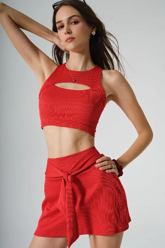 Hurry Up Demi Bra - Savvy Red