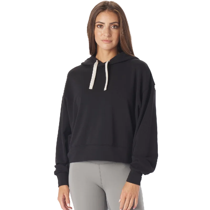 Massive Savings Women's Vintage Oversized Crop Hoodie