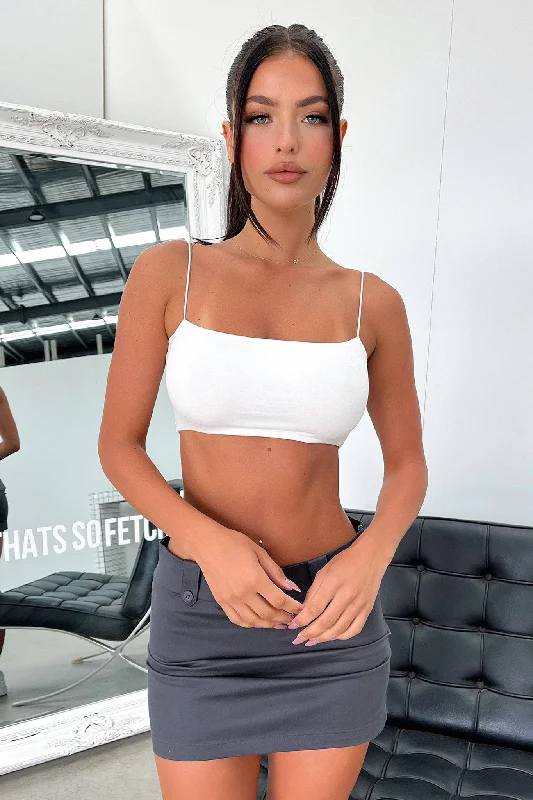Deal Alert Dalena Crop - White