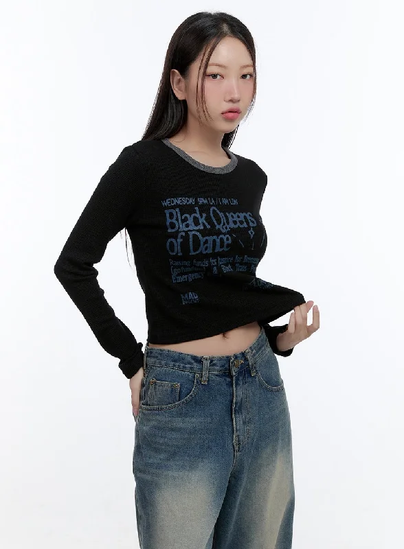 Unmissable Offer SnugScript Crop Top CS406