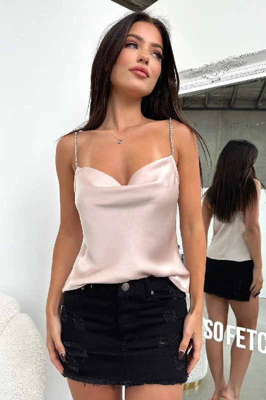Deal of the Day Azalea Top - Champagne