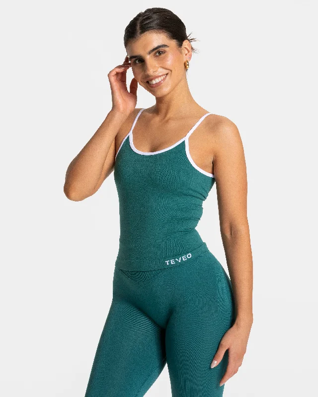 Weekend Wonders Await! Ignite Cami Top "Petrol"