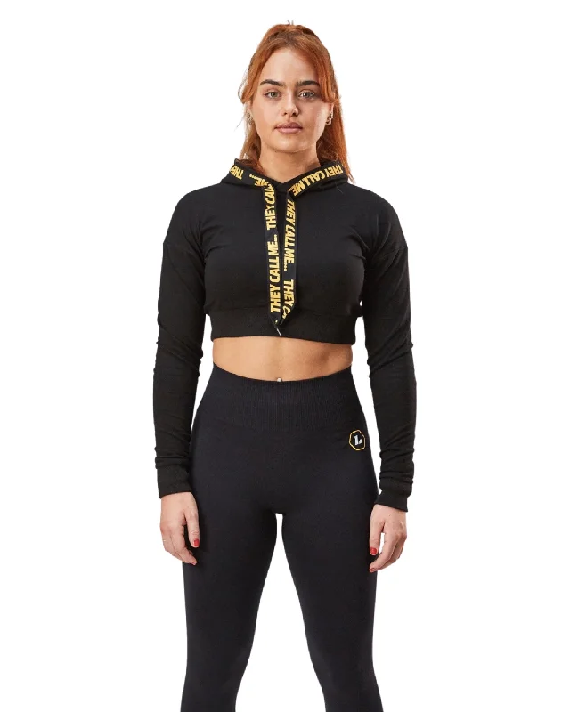 Weekend Discounts to Enjoy Legacy Crop Top Hoodie