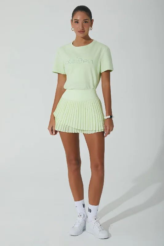 Cash Savings Relaxed Fit Logo T Shirt - Lemon