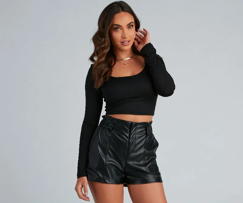 Weekend Deals to Brighten Your Day Serve It Up Crop Top