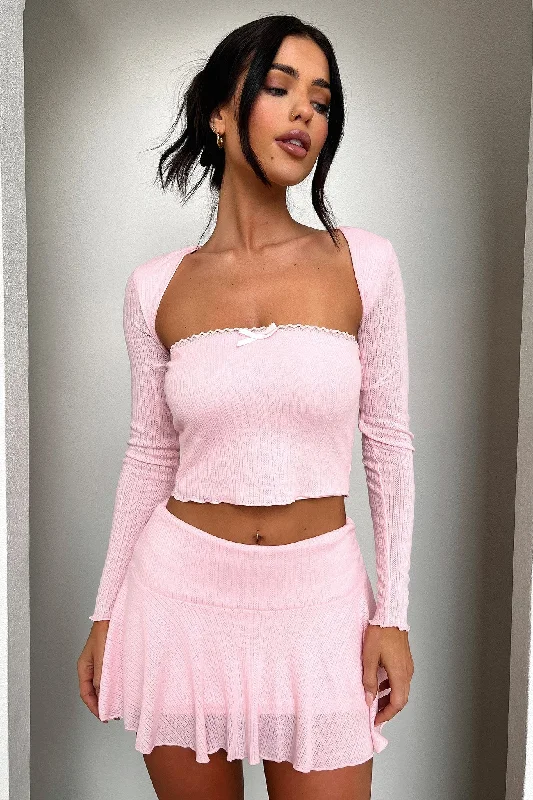 Overstock Clearance Pyper Crop - Pink