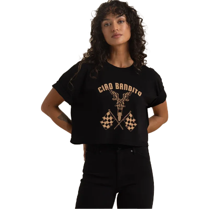 Hurry Up Women's Ciao Cropped Boxy Tee