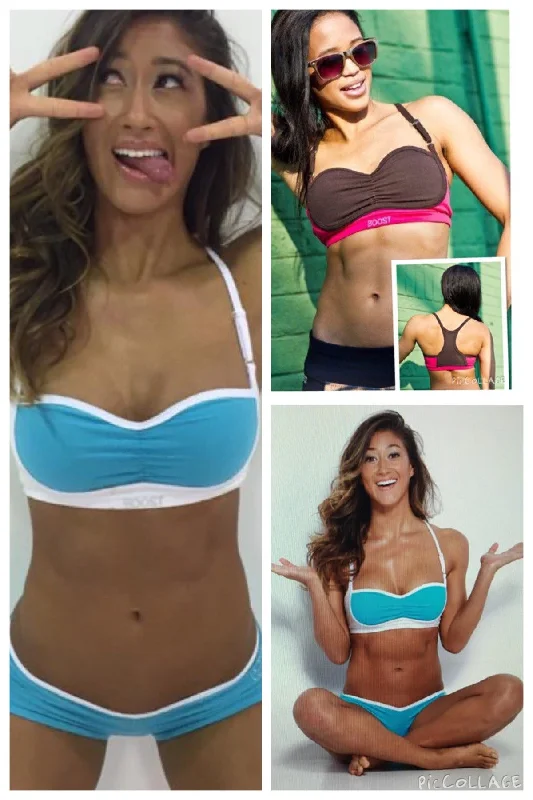 Exclusive Deal AR 1446-Bustier Crop Top