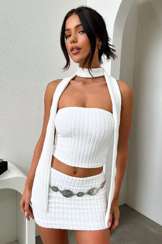 Weekend Sale: Don't Miss Out Mariana Crop - White