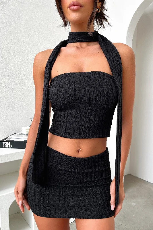 Weekend Discounts to Enjoy Mariana Crop - Black