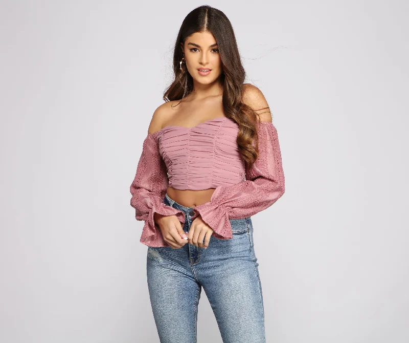 Sale Event Bohemian Crochet Cutie Crop Top