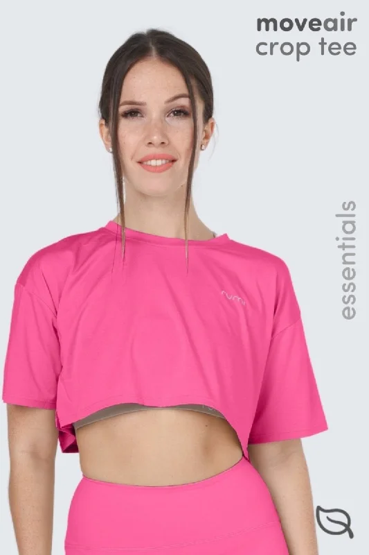 Weekend Special W MoveAir Tee Cropped - Rose Glow