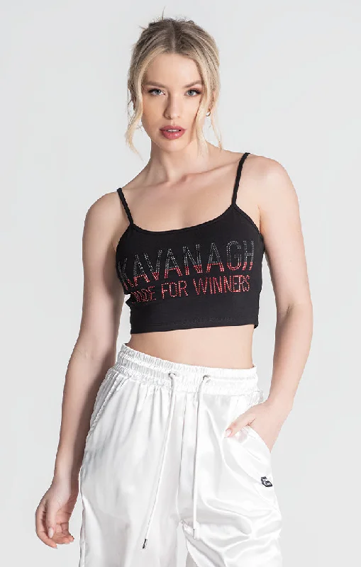 Weekend Deals to Make You Happy Black Under Crop Top