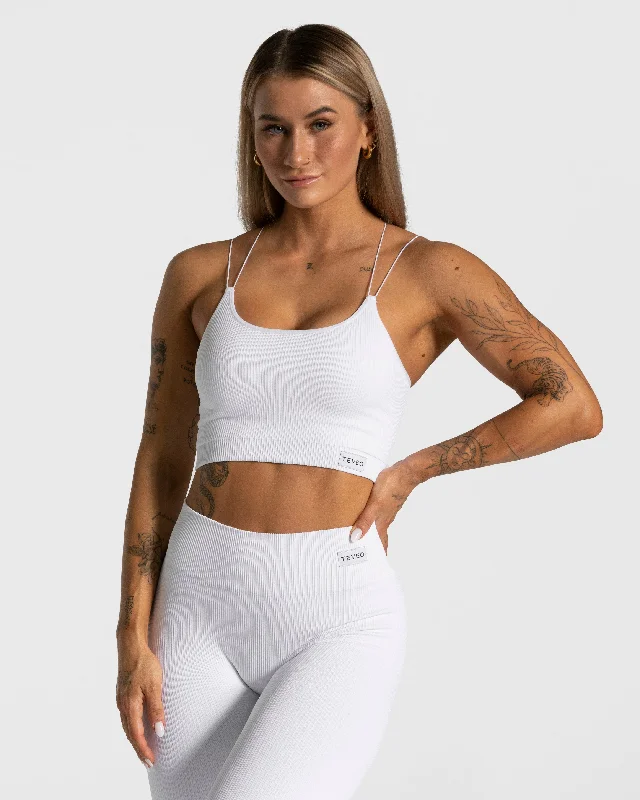 Instant Savings Elegant Strap Top "Weiß"