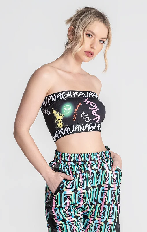 Weekend Deals That Dazzle Black Candy Crop Top