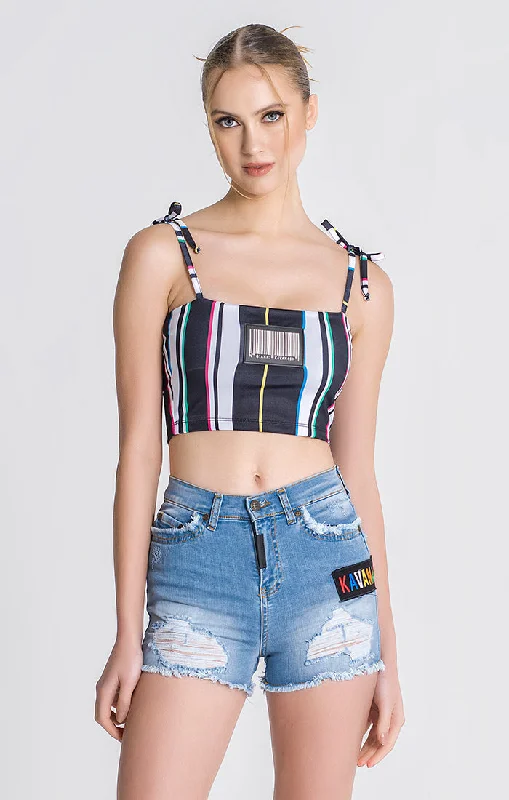 Extra Savings Multicolor Chromatica Crop Top
