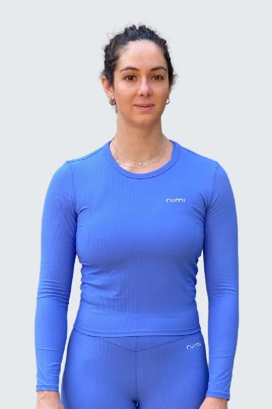 Overstock Sale W SunRib Fit Tee Long-Sleeve - Klein