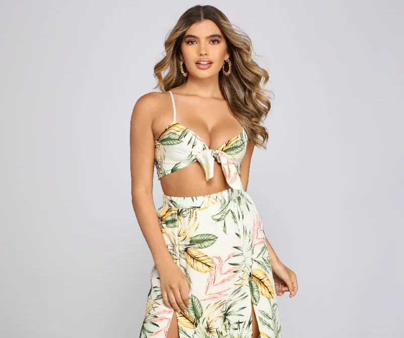 Value Deals Summertime Stunner Crop Top