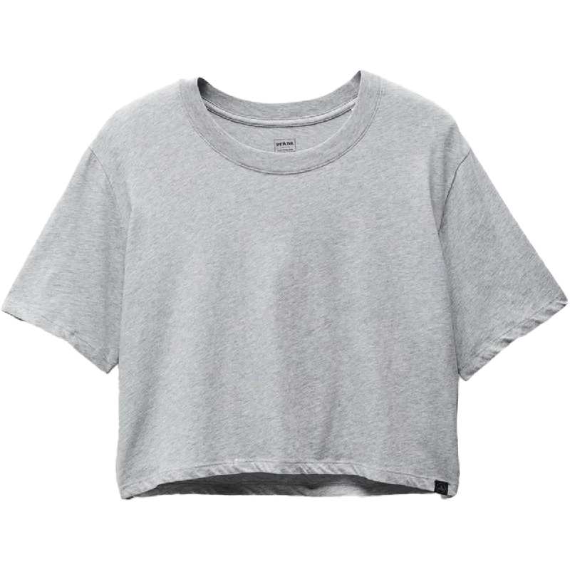 Quick Deals Women's Everyday Crop Tee