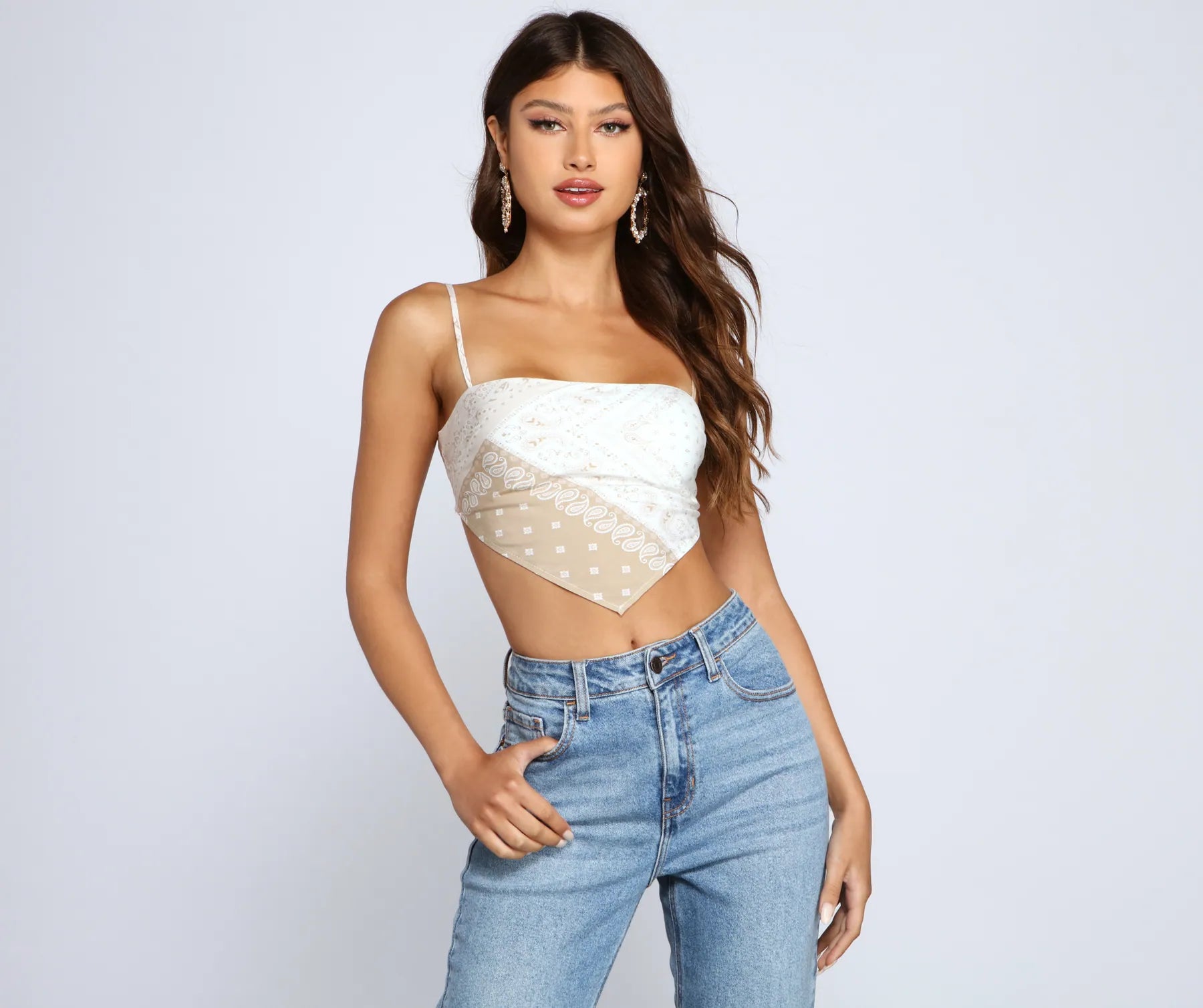 Unmissable Offer Effortless Vibes Scarf Top