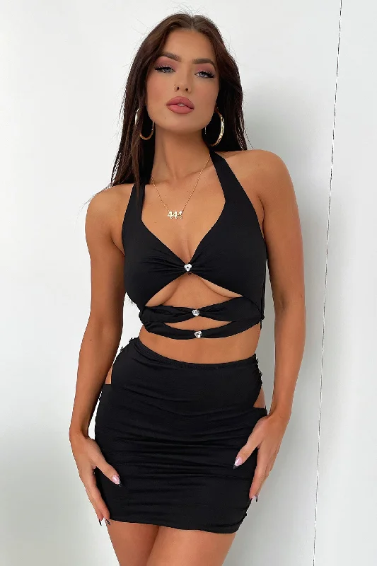 Weekend Bargains to Enjoy Burleigh Crop - Black