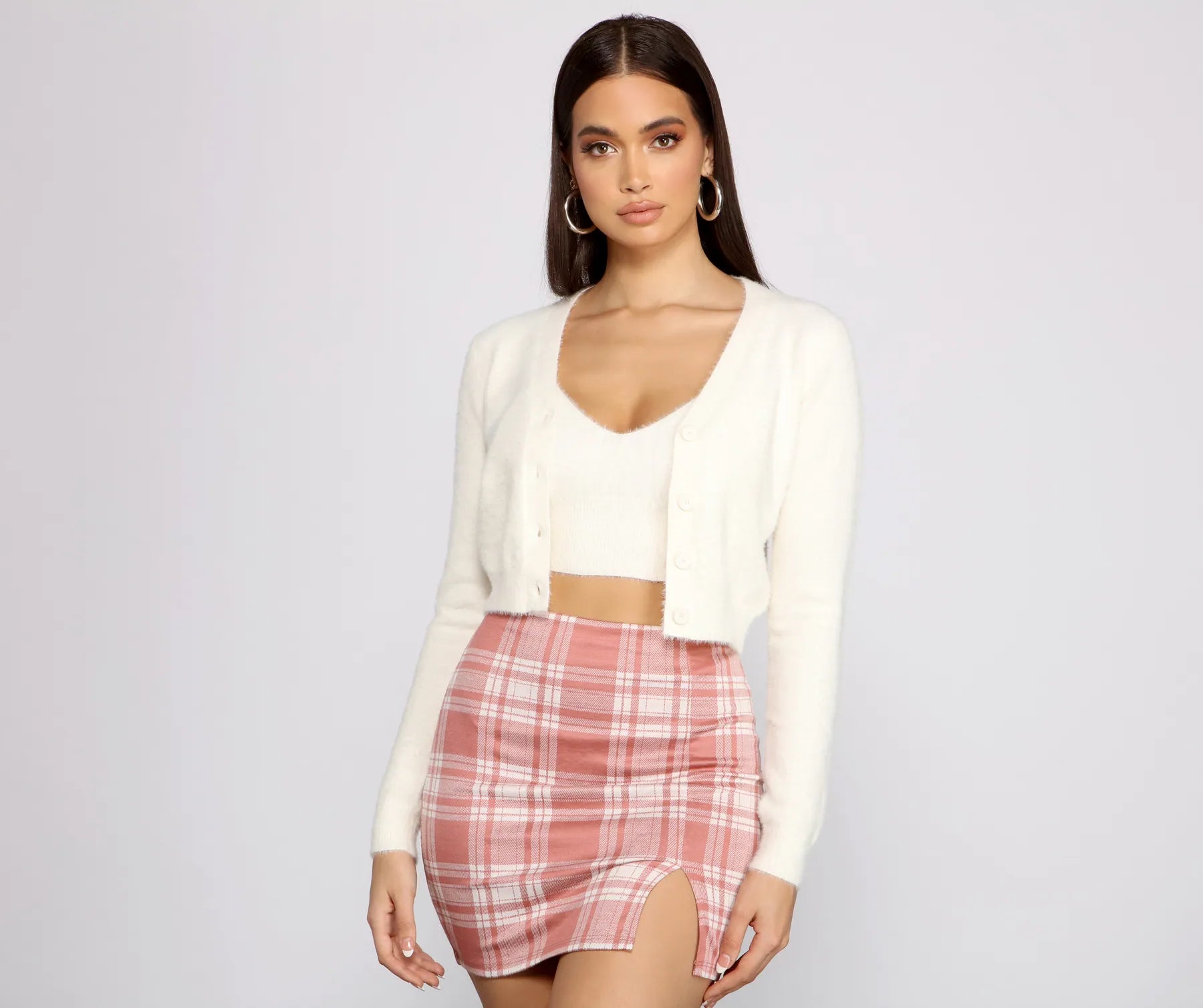 Weekend Savings Sensation Chic Trendsetter Cropped Cardigan