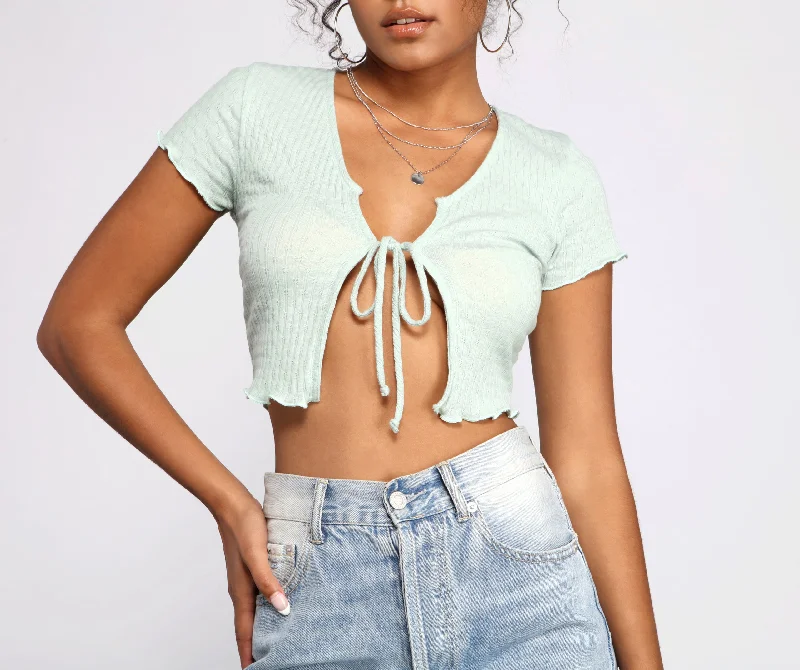 Weekend Deals You Can't Resist Totally Fab Ribbed Cropped Cardigan