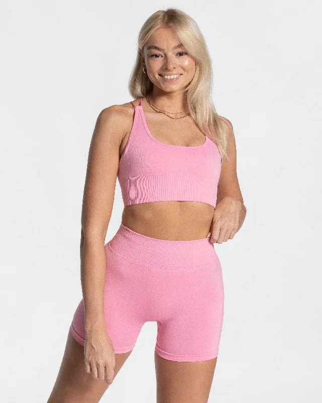 Weekend Bargains Just for You Everyday Backless Top "Pink"