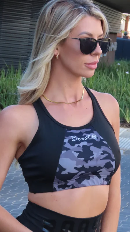 Early Access AR 2292 - FRONT PRINT CROP TOP
