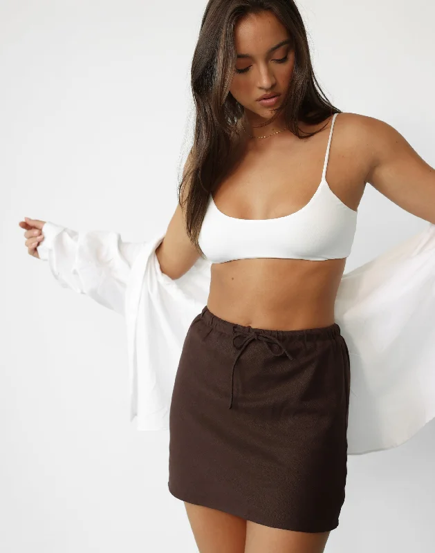 Special Discount Stamina Crop Top (White)