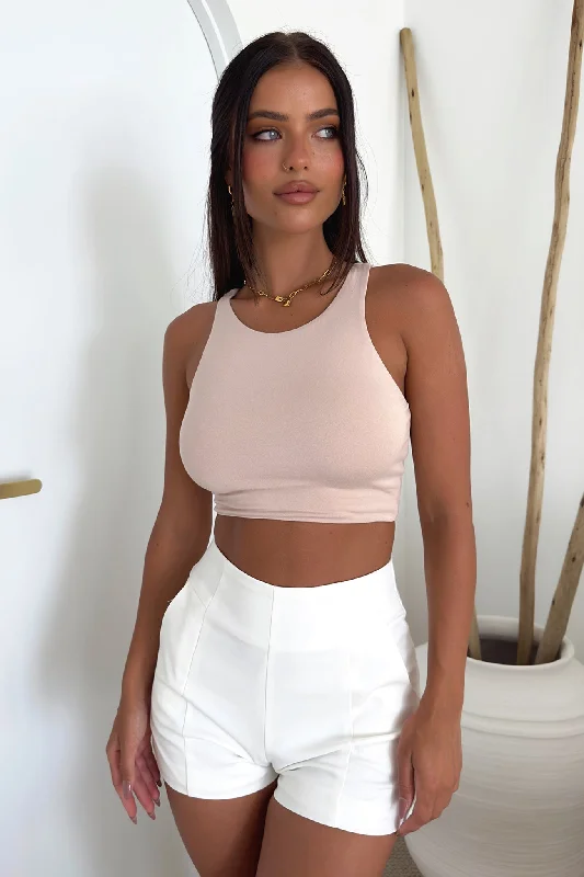 Clearance Sale Liani Crop - Beige