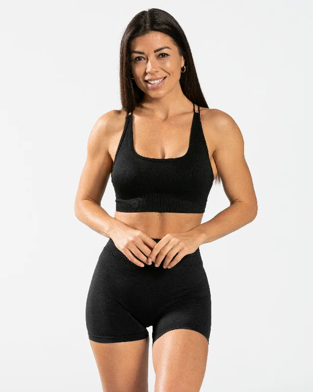 Weekend Offers That Tempt Everyday Backless Top "Schwarz"