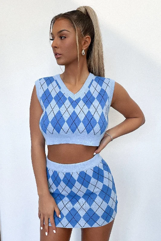 Weekend Deal Tina Vest - Blue