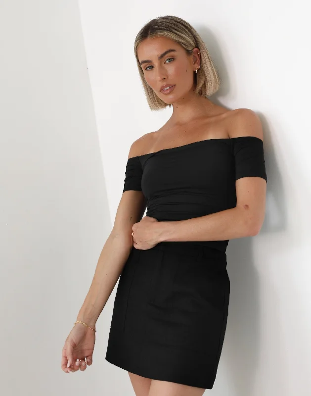 Weekend Discounts to Love Leena Top (Black)