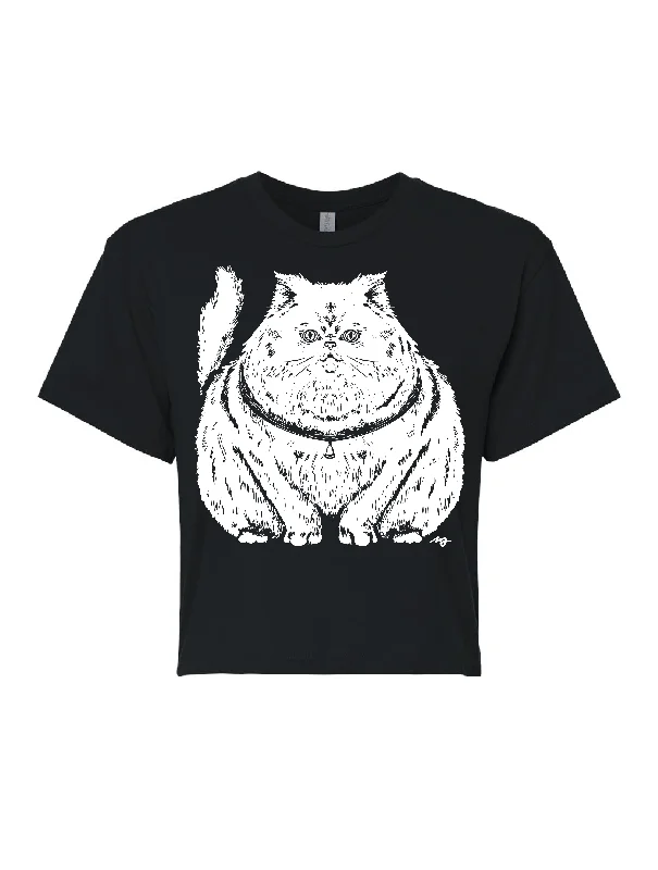 Early Access Plump Cat · Cropped T-Shirt