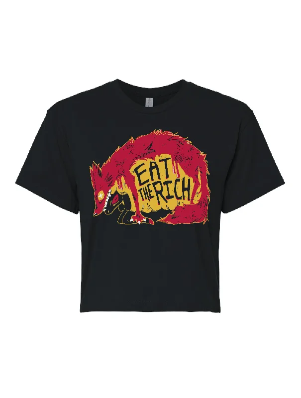 Weekend Discounts to Savor Eat The Rich · Cropped T-Shirt