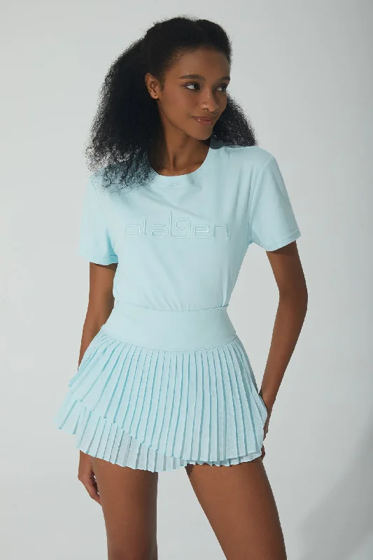 Crazy Savings Relaxed Fit Logo T Shirt - Sky