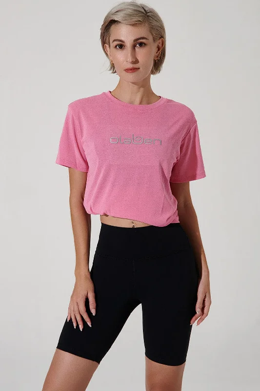 Weekend Savings Spree Olaben Athletic Tee - Pink
