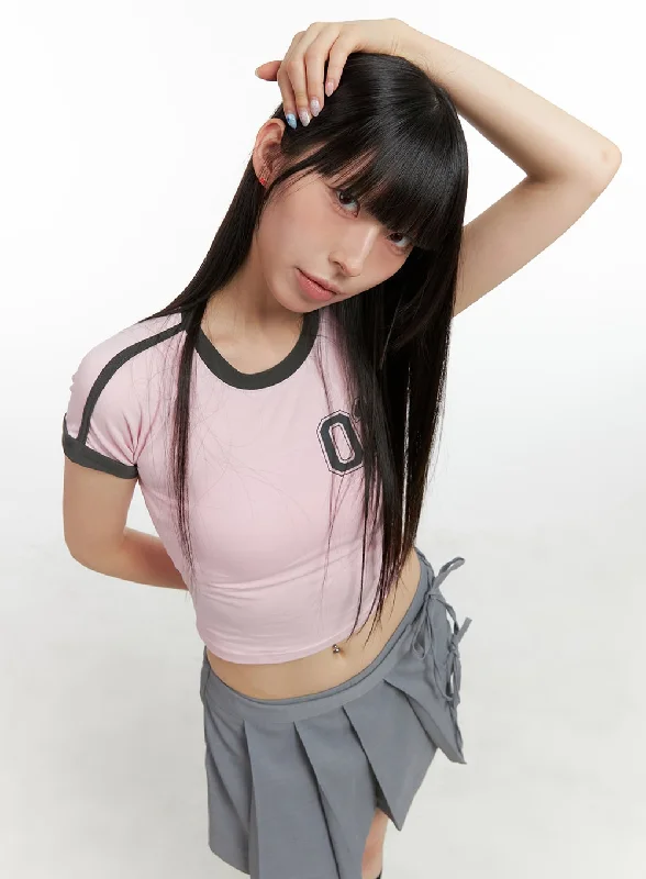 Year-End Deals Blokecore Raglan Crop Tee CL422