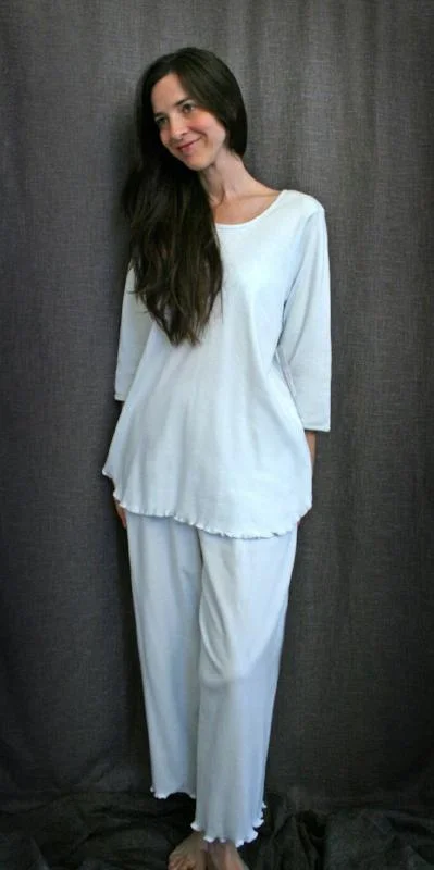 Weekend Offers You Can't Ignore 3/4 Sleeve Long Top & Palazzos Interlock Collection Weekend Offers You Can't Ignore 3/4 Sleeve Long Top & Palazzos Interlock Collection
