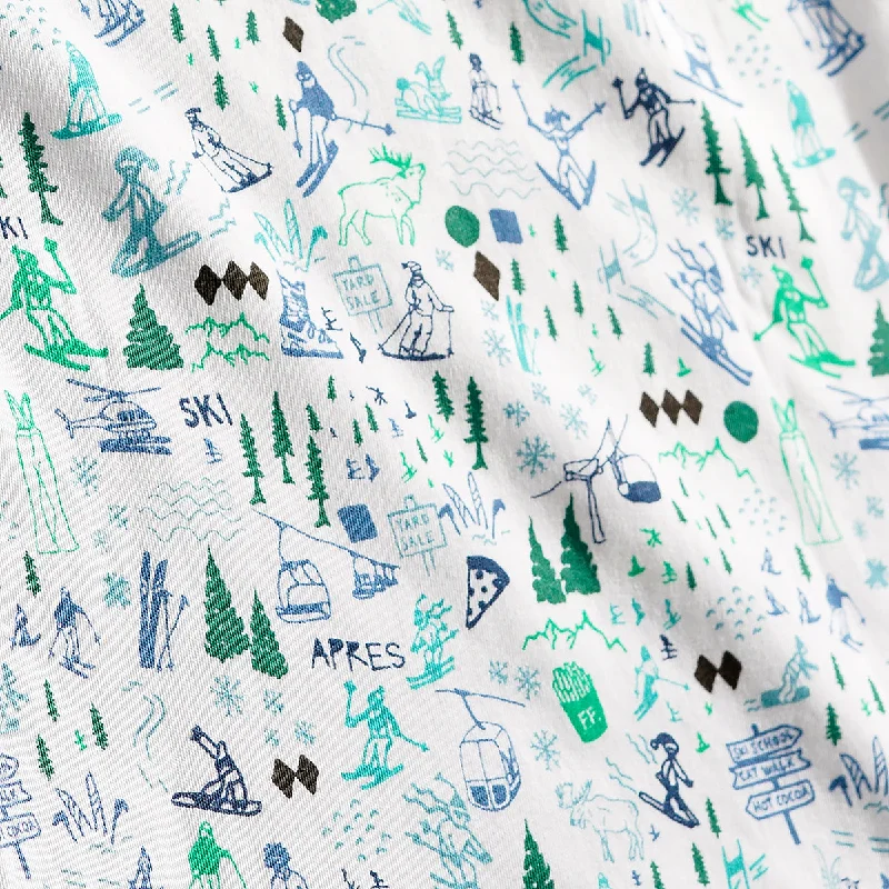 Weekend Deals You Can't Resist Après Ski Women’s Button Front Pajama Set