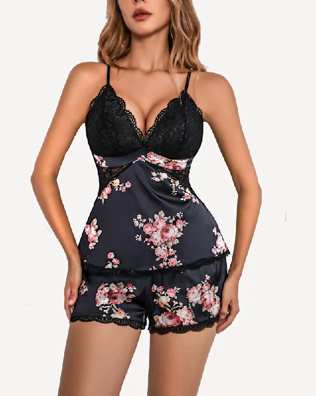 Black Floral