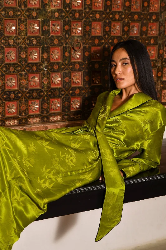 Now or Never Bamboo Green Robe