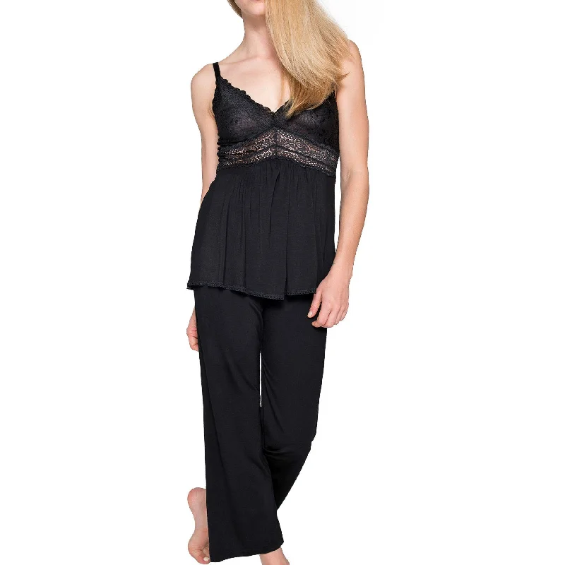 Weekend Bargains to Indulge In Bliss Pajama Set - Black